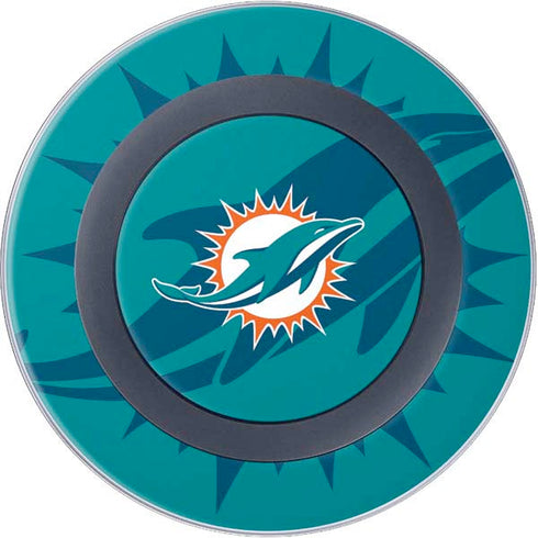 NFL Miami Dolphins Double Vision Wireless Charger Skin
