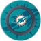 NFL Miami Dolphins Double Vision Wireless Charger Skin