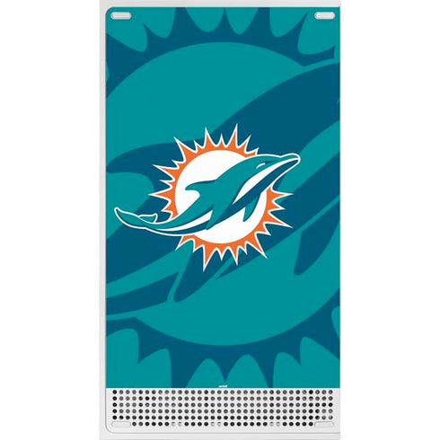 NFL Miami Dolphins Double Vision Xbox Series S Console Skin