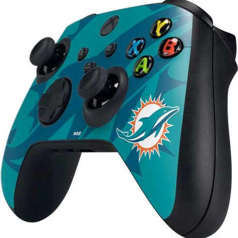 NFL Miami Dolphins Double Vision Xbox Series X Controller Skin