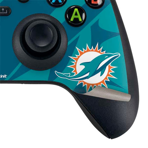 NFL Miami Dolphins Double Vision Xbox Series X Controller Skin