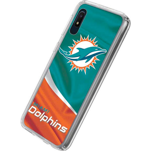 NFL Miami Dolphins Galaxy A10e Clear Case