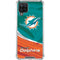 NFL Miami Dolphins Galaxy A12 Clear Case