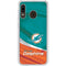 NFL Miami Dolphins Galaxy A20 Clear Case