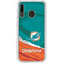 NFL Miami Dolphins Galaxy A20 Clear Case