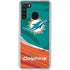 NFL Miami Dolphins Galaxy A21 Clear Case