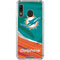 NFL Miami Dolphins Galaxy A30 Clear Case