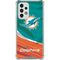 NFL Miami Dolphins Galaxy A33 5G Clear Case