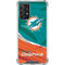 NFL Miami Dolphins Galaxy A72 5G Clear Case