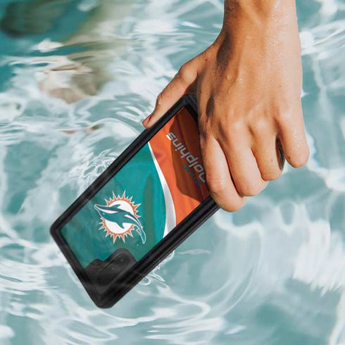 NFL Miami Dolphins Galaxy Note 10 Waterproof Case