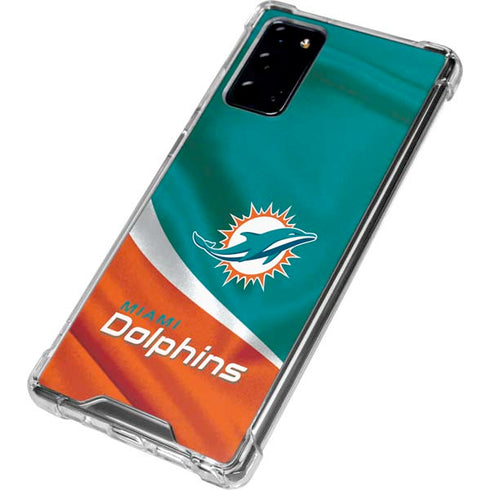 NFL Miami Dolphins Galaxy Note20 5G Clear Case