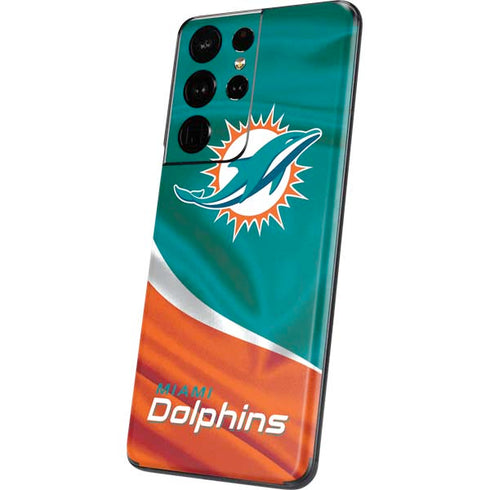 NFL Miami Dolphins Galaxy S21 Ultra 5G Skin