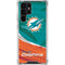NFL Miami Dolphins Galaxy S22 Ultra Clear Case