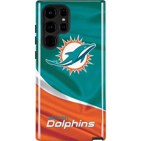 NFL Miami Dolphins Galaxy S22 Ultra Pro Case