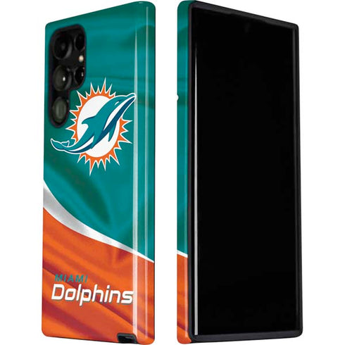 NFL Miami Dolphins Galaxy S22 Ultra Pro Case