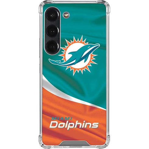 NFL Miami Dolphins Galaxy S23 Clear Case
