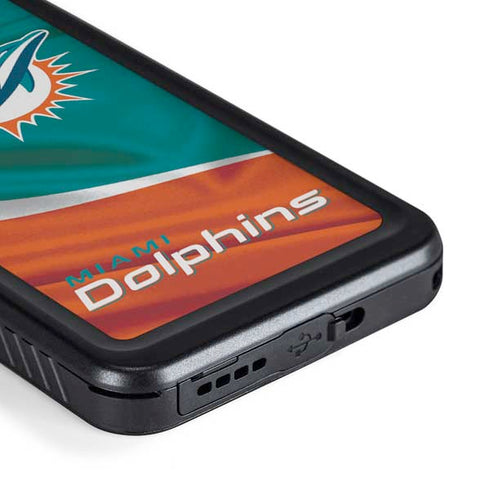 NFL Miami Dolphins Galaxy S23 Plus Waterproof Case