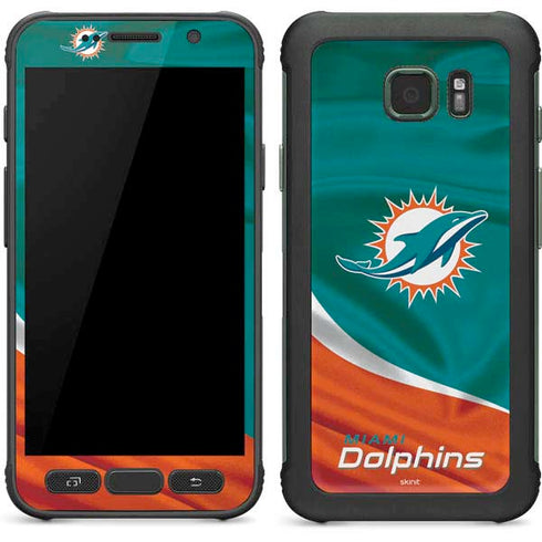 NFL Miami Dolphins Galaxy S7 Active Skin