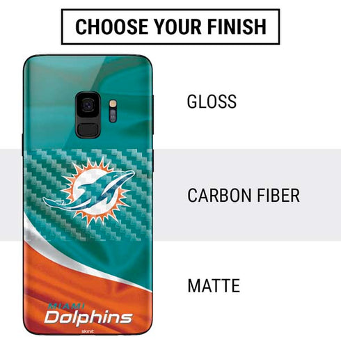 NFL Miami Dolphins Galaxy S9 Skin