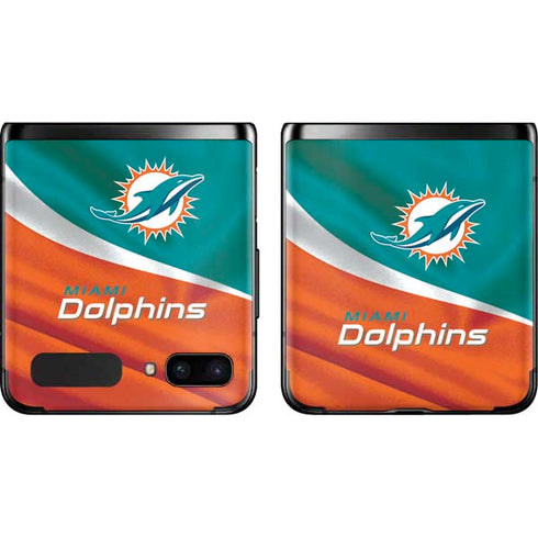 NFL Miami Dolphins Galaxy Z Flip Skin