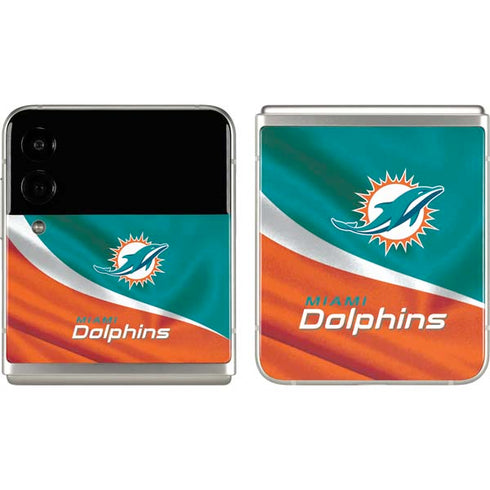 NFL Miami Dolphins Galaxy Z Flip3 5G Skin