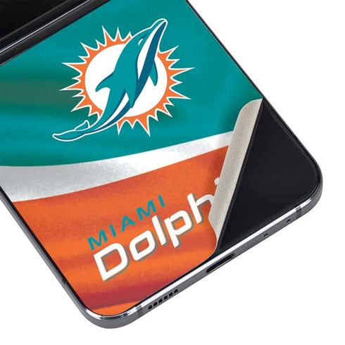 NFL Miami Dolphins Galaxy Z Flip5 5G Skin