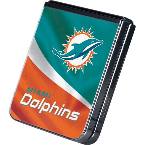 NFL Miami Dolphins Galaxy Z Flip5 5G Skin