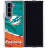 NFL Miami Dolphins Galaxy Z Fold5 5G Clear Case