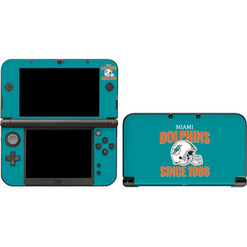 NFL Miami Dolphins Helmet 3DS XL 2015 Skin