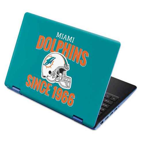 NFL Miami Dolphins Helmet Aspire R11 11.6in Skin