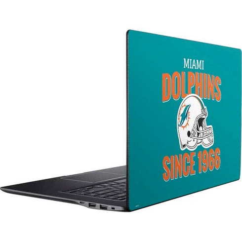 NFL Miami Dolphins Helmet Ativ Book 9 (15.6in 2014) Skin