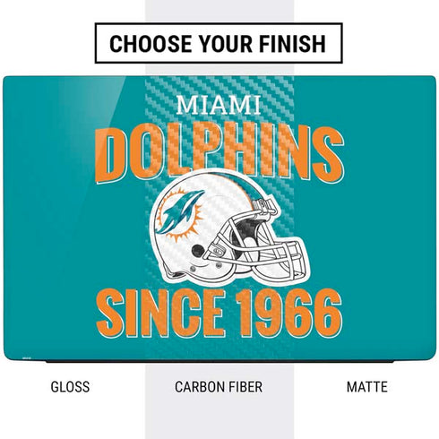 NFL Miami Dolphins Helmet Dell Vostro Skin