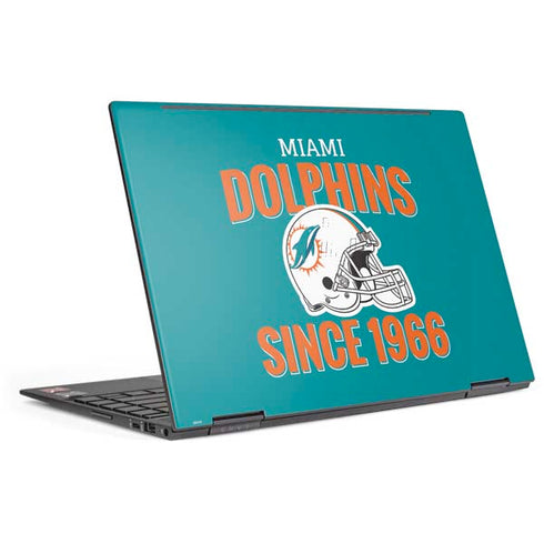 NFL Miami Dolphins Helmet HP Envy Skin