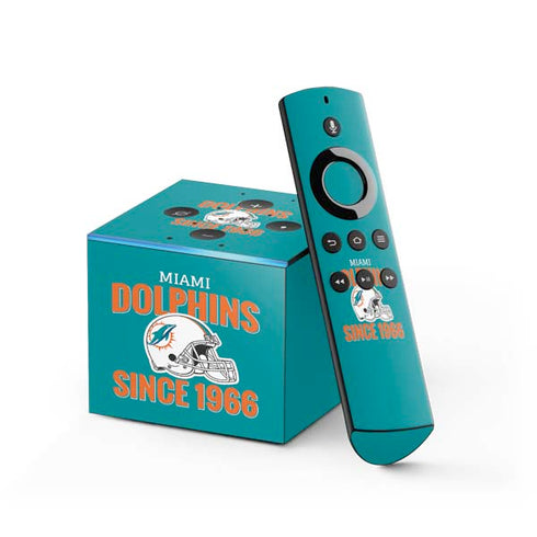 NFL Miami Dolphins Helmet Fire TV Cube Skin