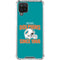 NFL Miami Dolphins Helmet Galaxy A12 Clear Case