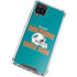 NFL Miami Dolphins Helmet Galaxy A12 Clear Case