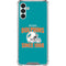 NFL Miami Dolphins Helmet Galaxy A13 5G Clear Case