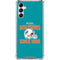 NFL Miami Dolphins Helmet Galaxy A14 5G Clear Case