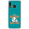 NFL Miami Dolphins Helmet Galaxy A20 Clear Case