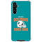 NFL Miami Dolphins Helmet Galaxy A54 5G Clear Case