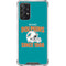 NFL Miami Dolphins Helmet Galaxy A72 5G Clear Case