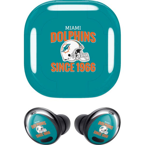 NFL Miami Dolphins Helmet Galaxy Buds Pro Skin
