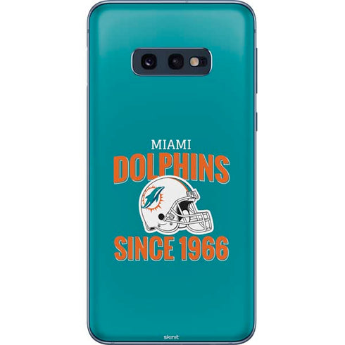 NFL Miami Dolphins Helmet Galaxy S10e Skin