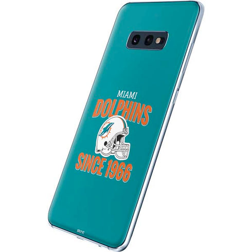NFL Miami Dolphins Helmet Galaxy S10e Skin