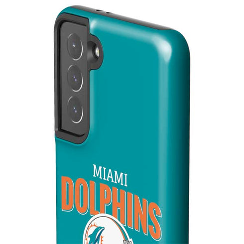 NFL Miami Dolphins Helmet Galaxy S21 5G Pro Case