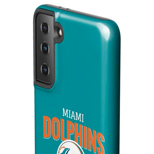 NFL Miami Dolphins Helmet Galaxy S21 Plus 5G Pro Case