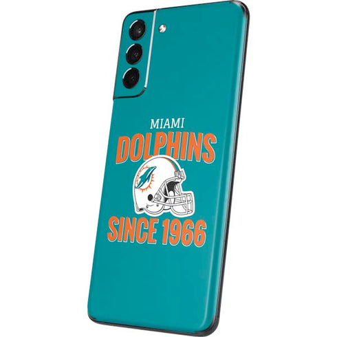 NFL Miami Dolphins Helmet Galaxy S21 Plus 5G Skin