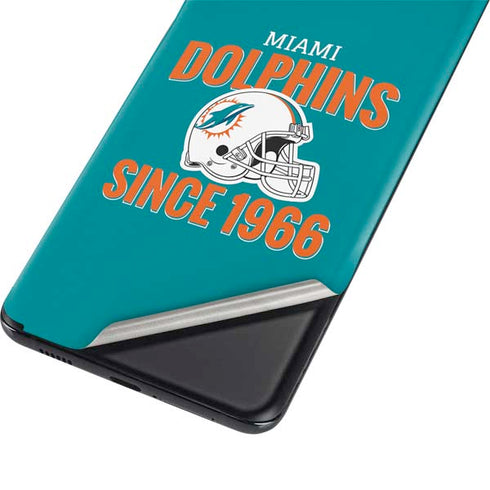 NFL Miami Dolphins Helmet Galaxy S21 Plus 5G Skin