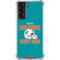 NFL Miami Dolphins Helmet Galaxy S22 Clear Case