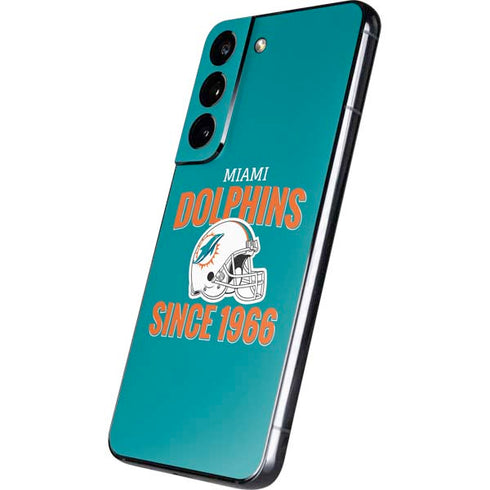NFL Miami Dolphins Helmet Galaxy S22 Skin
